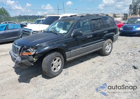 2001 Jeep Grand Cherokee Laredo из США, поврежденный, VIN 1J4GW48S81C595328